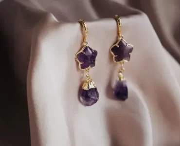 Purple Earrings Gifts For Her